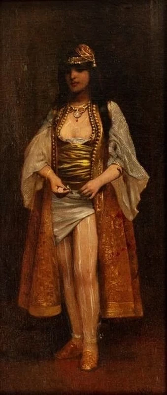 Theodoros Rallis - Jeune orientale